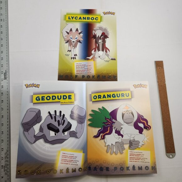 Pokemon - Alola All-Stars Poster Book - Over 20 Pull-Out Posters - Picture 3 of 9